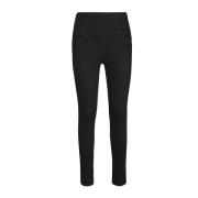 Patrizia Pepe Slim Fit Denim Jeans för Män Black, Dam