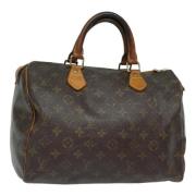 Louis Vuitton Vintage Pre-owned Canvas louis-vuitton-vskor Brown, Dam