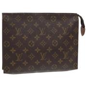 Louis Vuitton Vintage Pre-owned Canvas necessrer Brown, Dam