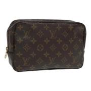 Louis Vuitton Vintage Pre-owned Canvas kuvertvskor Brown, Dam