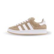 Adidas Retro Campus Sneaker i Beige Mocka Beige, Dam