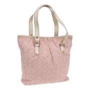 Celine Vintage Pre-owned Canvas totevskor Pink, Dam