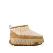 UGG Beige Vinter Shearling Mini Mules Beige, Dam