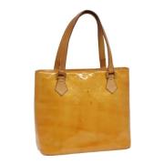 Louis Vuitton Vintage Pre-owned Laeder handvskor Yellow, Dam