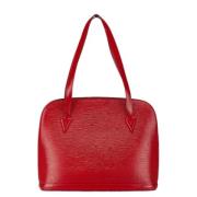 Louis Vuitton Vintage Pre-owned Laeder louis-vuitton-vskor Red, Dam