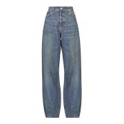 Haikure Stiliga Denim Jeans Blue, Dam