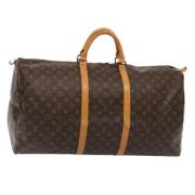 Louis Vuitton Vintage Pre-owned Canvas louis-vuitton-vskor Brown, Dam