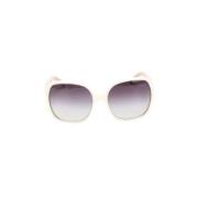 Burberry Vintage Pre-owned Tyg solglasgon White, Dam