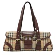 Burberry Vintage Pre-owned Laeder axelremsvskor Brown, Dam