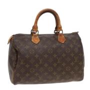 Louis Vuitton Vintage Pre-owned Canvas louis-vuitton-vskor Brown, Dam