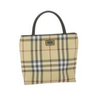 Burberry Vintage Pre-owned Laeder burberry-vskor Beige, Dam