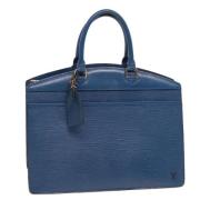 Louis Vuitton Vintage Pre-owned Laeder louis-vuitton-vskor Blue, Dam