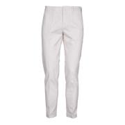 Fay Kräm Capri Byxor med Fickor White, Herr