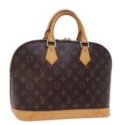 Louis Vuitton Vintage Pre-owned Canvas louis-vuitton-vskor Brown, Dam