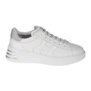 Hogan Platta Rebel Läderskor White, Dam