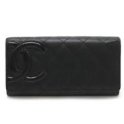 Chanel Vintage Pre-owned Tyg plnbcker Black, Dam