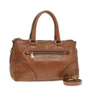 Prada Vintage Pre-owned Laeder prada-vskor Brown, Dam