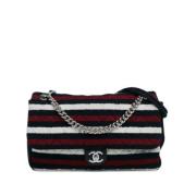 Chanel Vintage Pre-owned Bomull axelremsvskor Multicolor, Dam