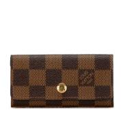 Louis Vuitton Vintage Pre-owned Tyg nyckelhllare Brown, Dam