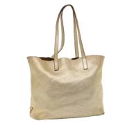 Prada Vintage Pre-owned Laeder totevskor Beige, Dam