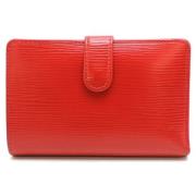 Louis Vuitton Vintage Pre-owned Laeder plnbcker Red, Dam