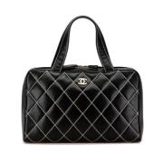 Chanel Vintage Pre-owned Laeder handvskor Black, Dam