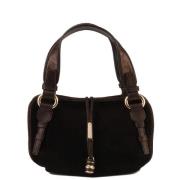 Celine Vintage Pre-owned Mocka handvskor Black, Dam