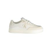 Calvin Klein Vita polyester sneakers med snörning, kontrastdetaljer, t...