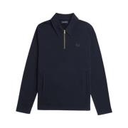 Fred Perry Casual Hoodie Sweatshirt Blue, Herr