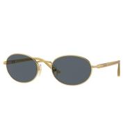 Persol Guldram med blå linser Yellow, Unisex