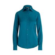 Ralph Lauren Blouse Blue, Dam