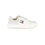 Tommy Hilfiger Vita Polyester Sneakers med Snörning, Kontrastdetaljer,...