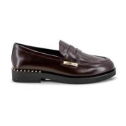 ASH Slip-On Loafers i borstat läder Brown, Dam