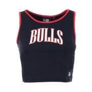 New Era NBA Lag Logo Crop Tank Top Black, Dam