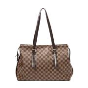 Louis Vuitton Vintage Pre-owned Canvas handvskor Brown, Dam