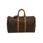 Louis Vuitton Vintage Pre-owned Canvas louis-vuitton-vskor Brown, Dam