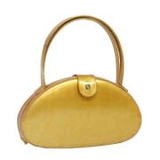 Loewe Pre-owned Pre-owned Tyg handvskor Yellow, Dam