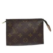 Louis Vuitton Vintage Pre-owned Canvas necessrer Brown, Dam