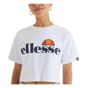 Ellesse Alberta Cropped Tee T-shirt White, Dam