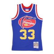 Mitchell & Ness NBA Basket Tank Top Thompson 1975-76 Blue, Herr