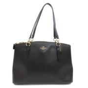 Coach Pre-owned Pre-owned Plast axelremsvskor Black, Dam