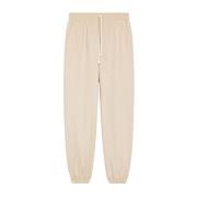 Max Mara Weekend Mjuka Jersey Draperade Byxor med Elastisk Midja och M...