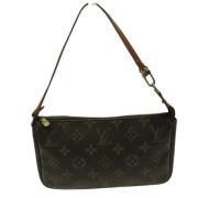 Louis Vuitton Vintage Pre-owned Canvas kuvertvskor Brown, Dam