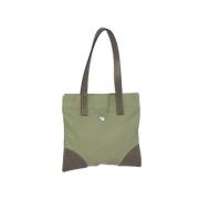 Prada Vintage Pre-owned Canvas prada-vskor Green, Dam