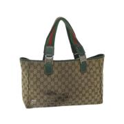 Gucci Vintage Pre-owned Bomull gucci-vskor Beige, Dam