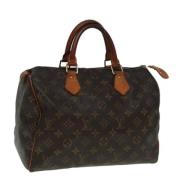 Louis Vuitton Vintage Pre-owned Canvas louis-vuitton-vskor Brown, Dam