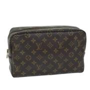 Louis Vuitton Vintage Pre-owned Canvas kuvertvskor Brown, Dam