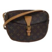 Louis Vuitton Vintage Pre-owned Canvas axelremsvskor Brown, Dam