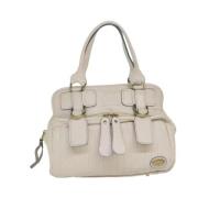 Chloé Pre-owned Pre-owned Laeder handvskor Beige, Dam