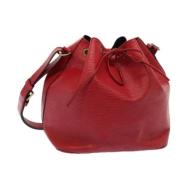 Louis Vuitton Vintage Pre-owned Laeder louis-vuitton-vskor Red, Dam